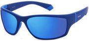 Ochelarii de Soare POLAROID PLD 2135/S ZX 9, 65mm, Blue Azur