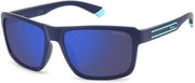 Ochelarii de Soare POLAROID PLD 2153/S FLL 5X, 58mm, Matte Blue