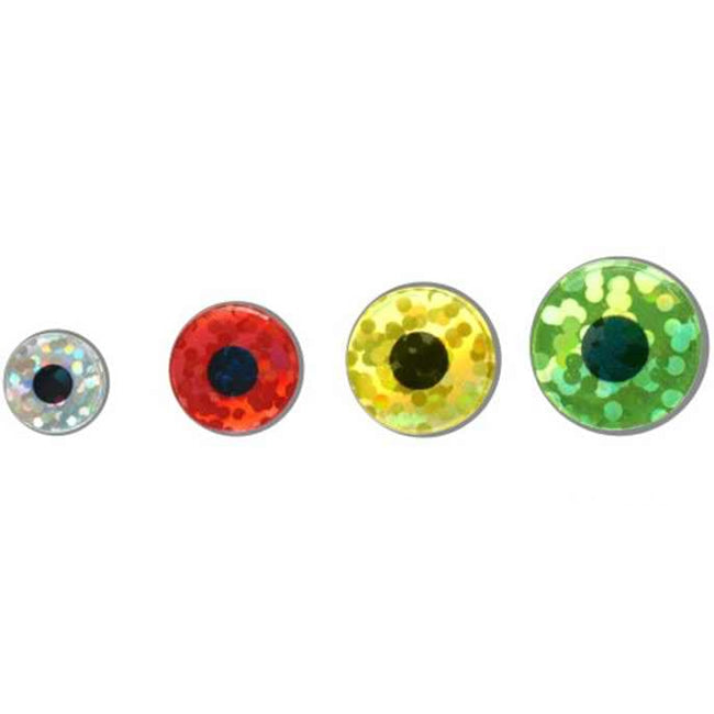 Ochi Holografici STONFO 512-7A Holo Lure Eyes Alb 12buc/pac