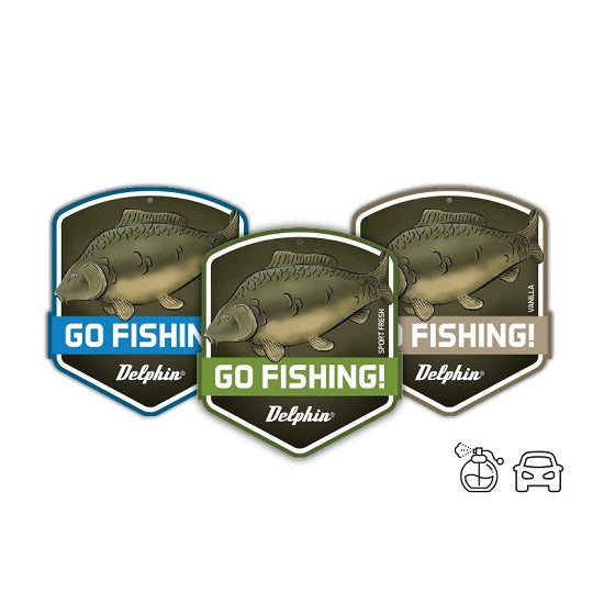 Odorizant pentru masina Delphin GO FISHING  Carp Vanilla