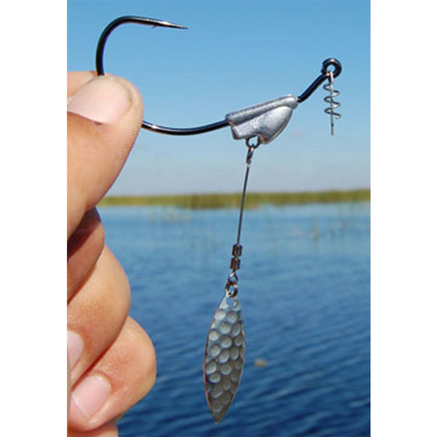Offset-Jig Owner 5164 Nr.8/0-3/8 Flashy Swimmer Blade