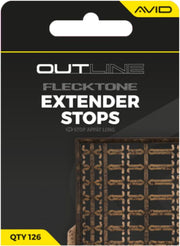 Opritoare AVID Outline FleckTone Extender Stops, 126buc/pac