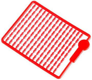 Opritoare CARP PRO Boilie Stops Micro, Red, 120buc/pac