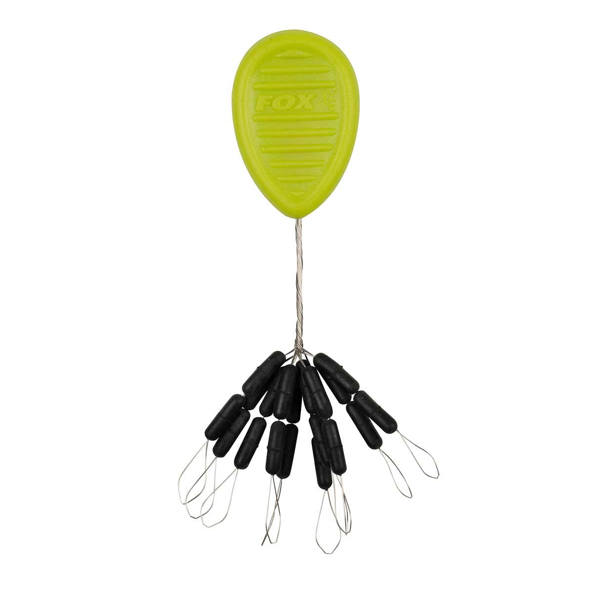 Opritoare FOX RAGE Predator Braid Stops - Black, 20buc/pac