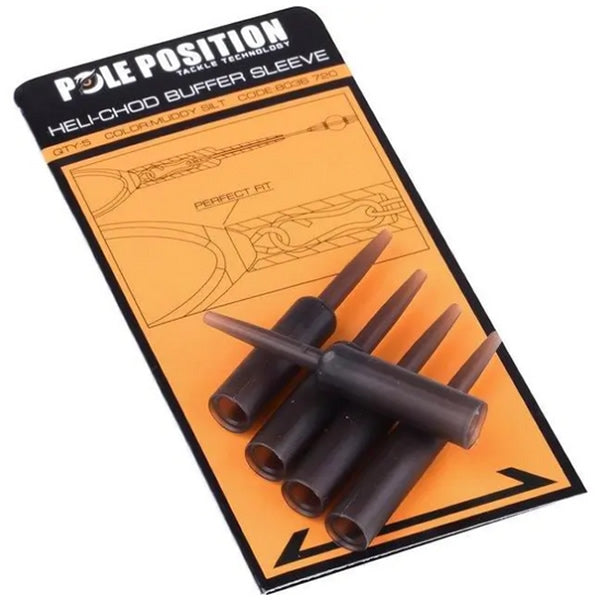 Opritoare Gamakatsu Pole Position Heli Chod Buffer Sleeve, Marime L, 5buc/pac