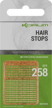 Opritoare KORUM Smokescreen Hair Stops, 258buc/pac