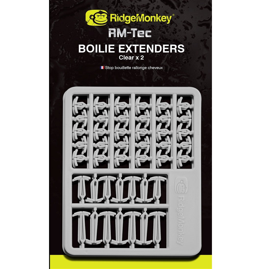 Opritoare RidgeMonkey RM-Tec Boilie Hair Extenders Clear 2buc/plic