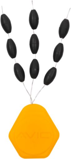 Opritoare Tungsten AVID Outline Tungsten Sinkers, Large, 9buc/pac
