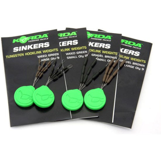 Opritoare Tungsten Korda Green, L, 9buc/plic