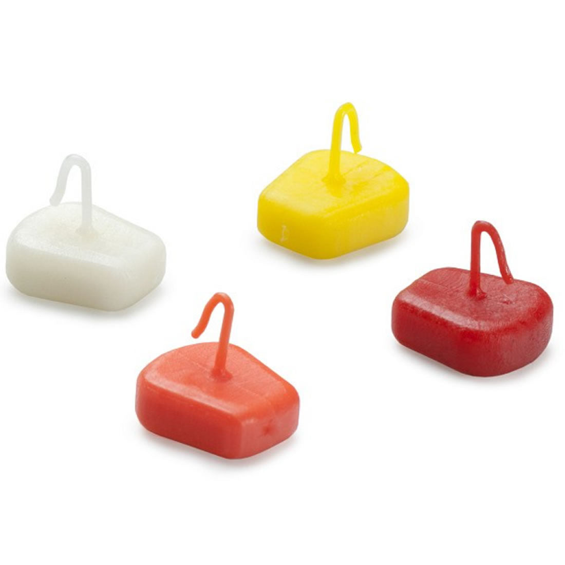 Opritoare din Silicon Mivardi Magicorn, Galben, 15buc/pac