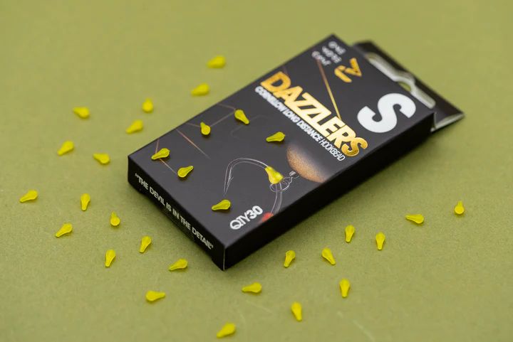 Opritor Carlig ONE MORE CAST Tackle Dazzlers Long Distance Hookbead, Yellow, 30buc/pac