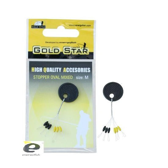 Opritor Oval GS Negru/Galben