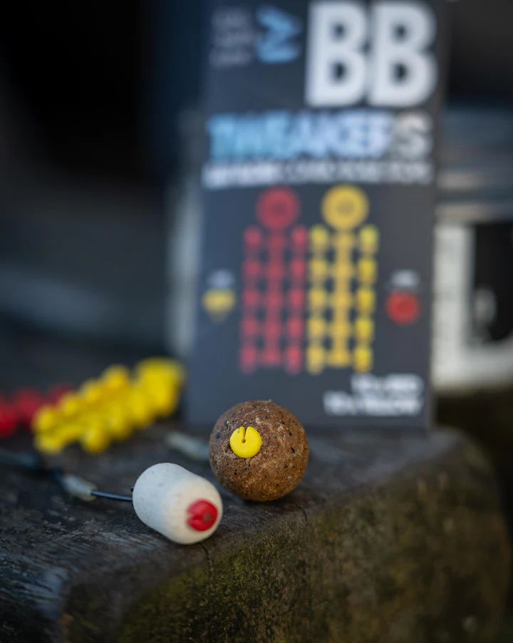 Opritor Tip Capsa ONE MORE CAST Tackle Tweakers Bait Blobs Omcbbry, Red &amp; Yellow, 20buc/pac
