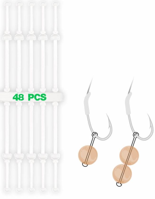 Opritor ZFISH Silicone Boilie Stops, 10-30mm, 48buc/pac
