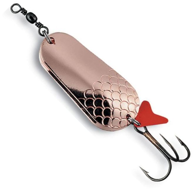 Oscilanata DAM Effzett Twin Spinner Spoon, Cooper Cooper, 8cm, 45g, 1buc/pac
