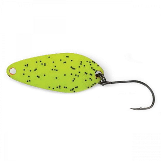 Oscilanta DAM Effzett Pro Trout Yellow Black Flake UV No.5 31.5mm 2.5g