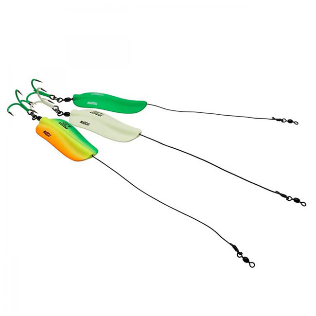 Oscilanta Madcat A-Static Rattlin Inline Spoons 125g Glow-in-the-dark