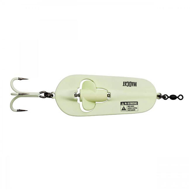 Oscilanta Madcat A-Static Rattlin Spoons 110gr Glow-in-the-dark
