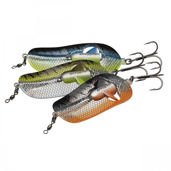 Oscilanta Rattlin 40gr 80mm DAM Effzett Blue Chartreuse UV