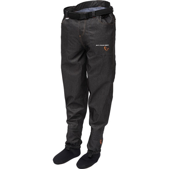 PANTALON SAVAGE DENIM WAIST WANDERS STOCKING FOOT