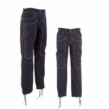 PANTALONI COLMIC BUMBAC ALBASTRU