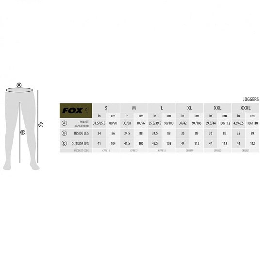 PANTALONI FOX GREEN&amp;BLACK JOGGERS 3XL