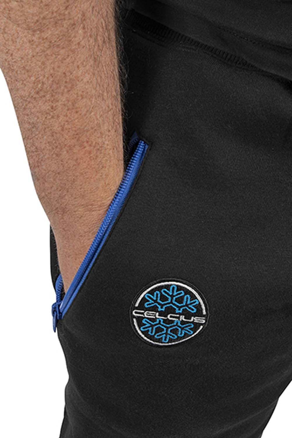 PANTALONI LUNGI PRESTON CELCIUS JOGGERS BLACK BLUE