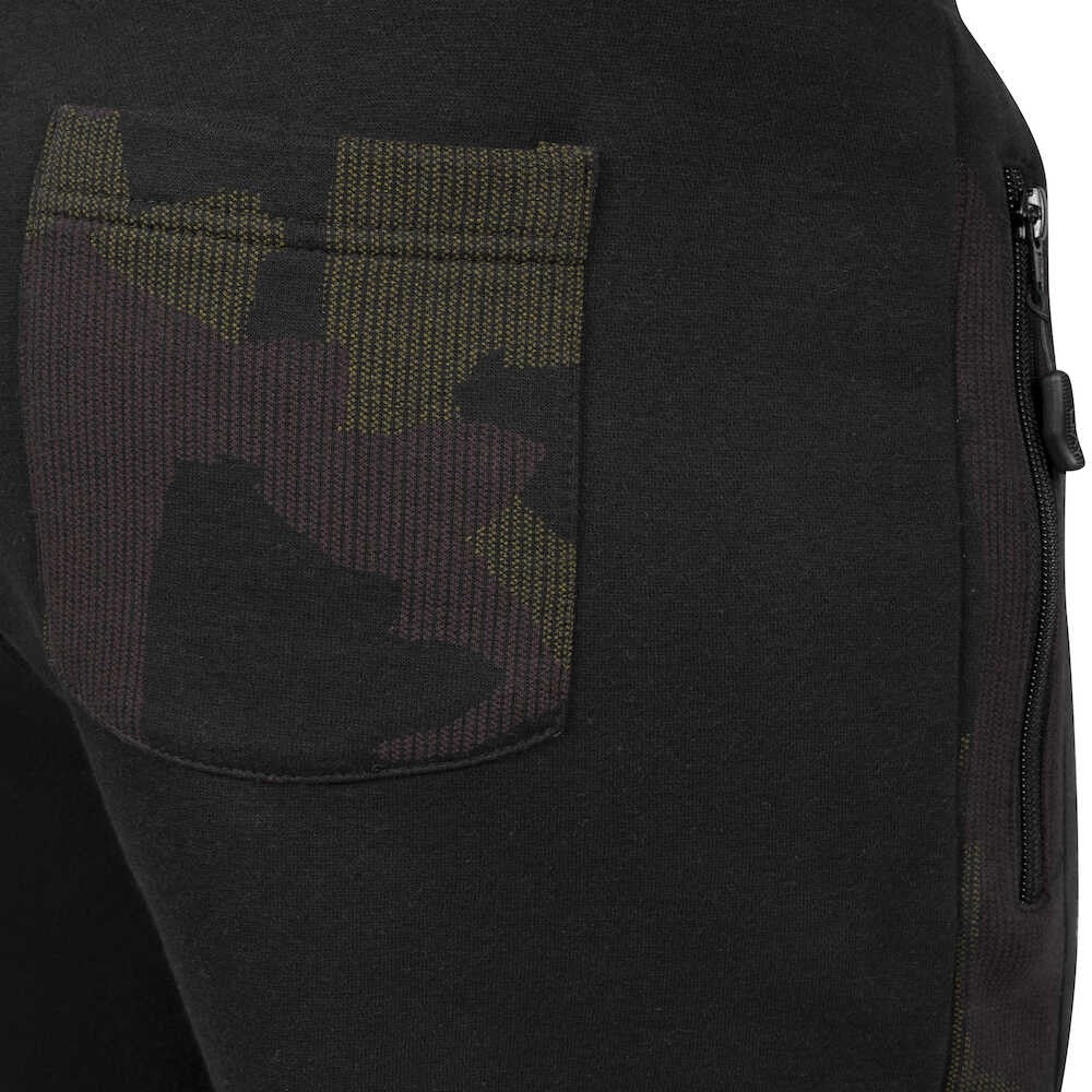 PANTALONI SCURTI AVID CARP DISTORTION BLACK JOGGER