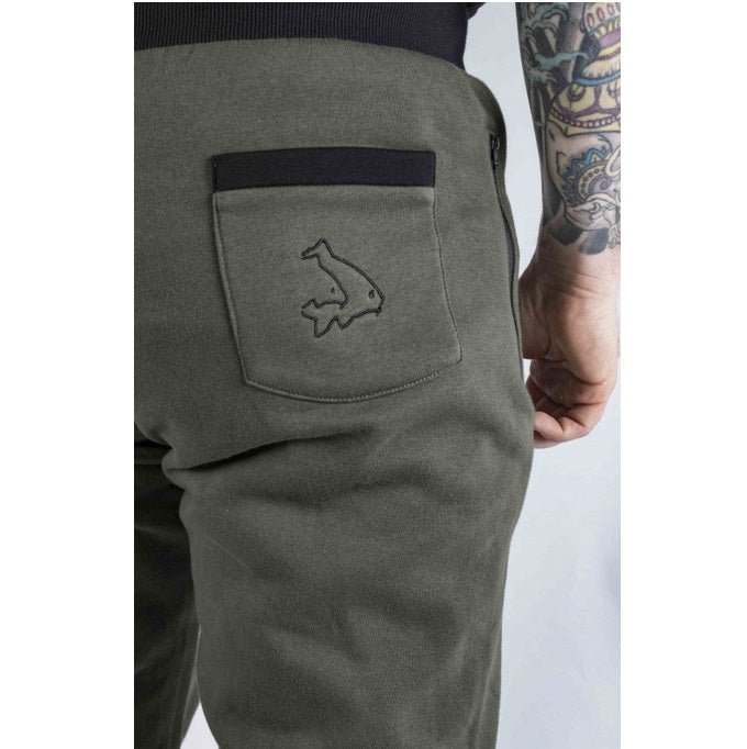 PANTALONI SCURTI AVID KHAKI JOGGER SHORTS