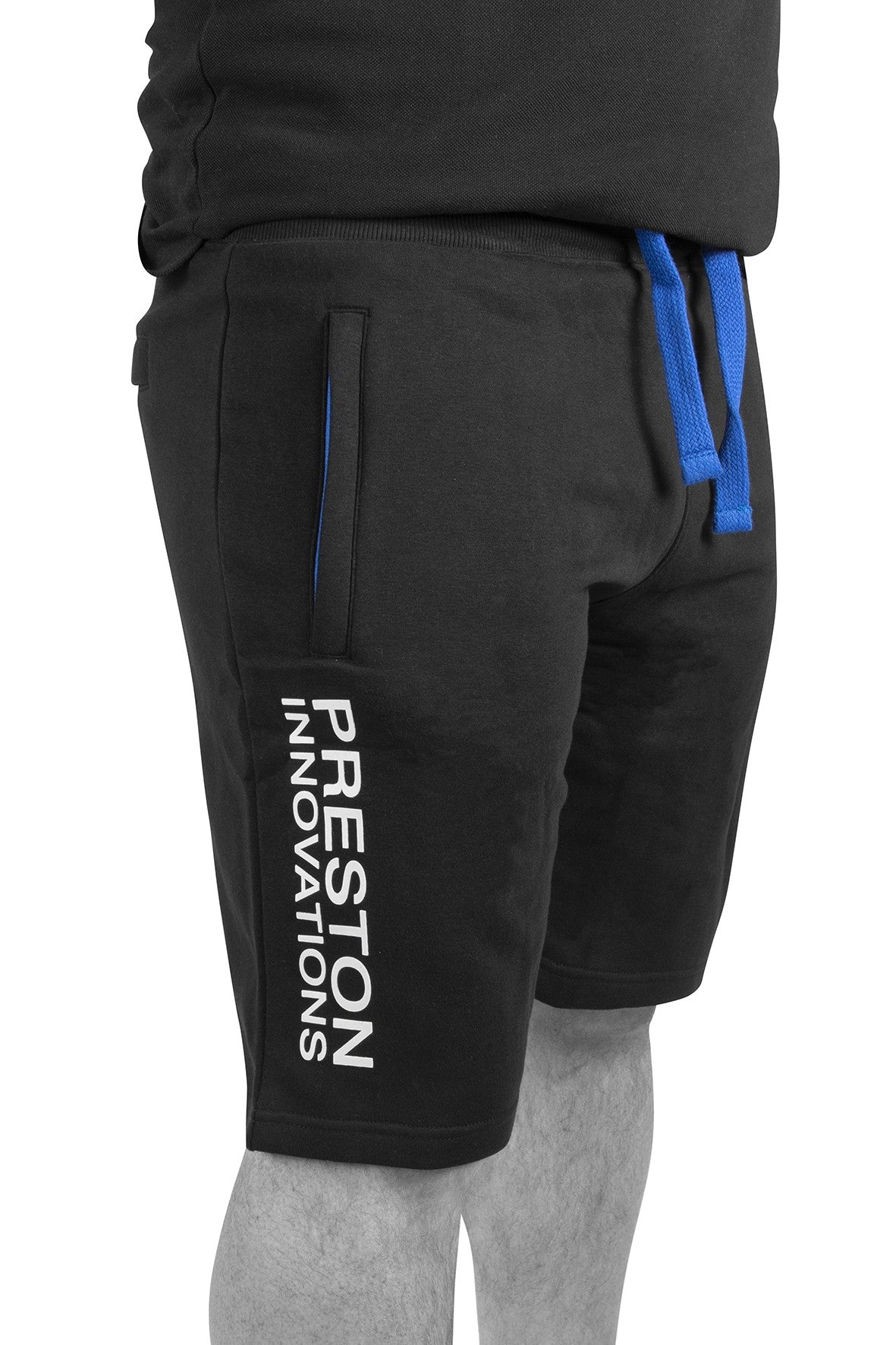 PANTALONI SCURTI PRESTON BLACK BLUE JOGGER SHORTS