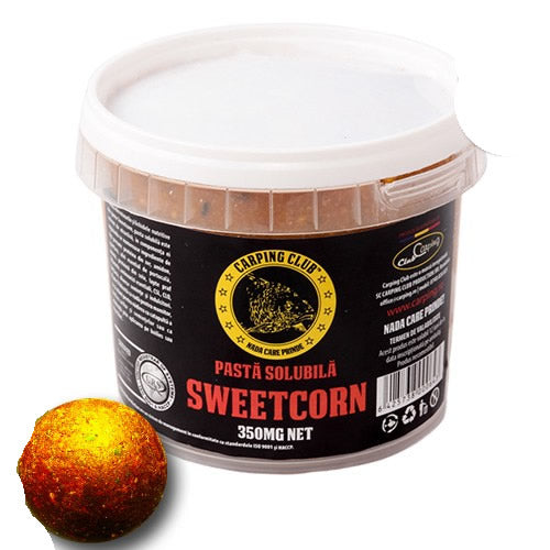 PASTA SOLUBILA CARPING CLUB SWEETCORN 350Gr
