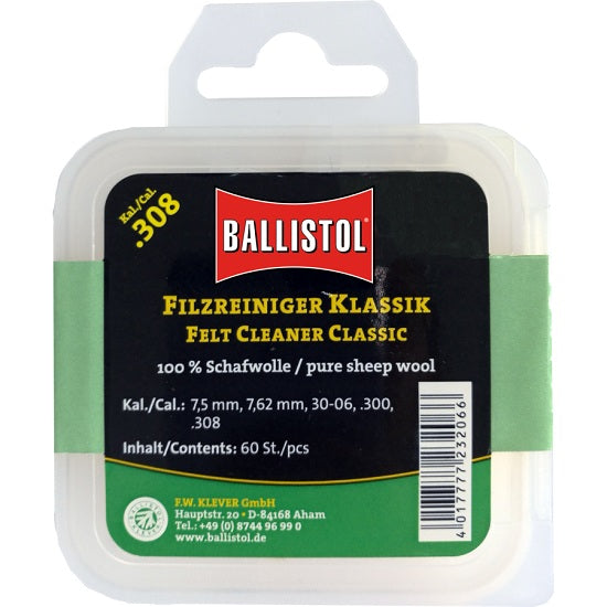 PELETE BALLISTOL LANA PT. CURATAT TEAVA CAL.260 60BUC