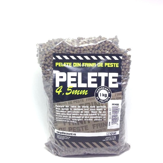 PELETE CARP DISCOUNT FAINA DE PESTE 4.5MM 1KG