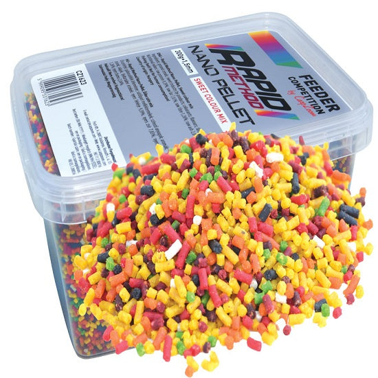 PELETE CARP ZOOM RAPID METHOD MICRO 300gr 1.5mm Sweet Colour Mix