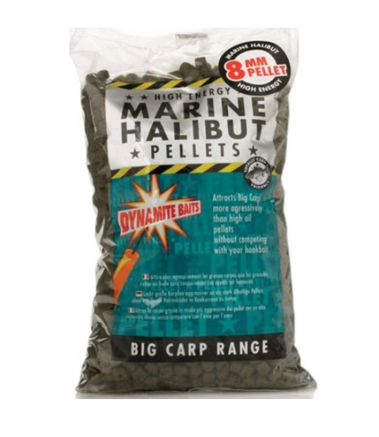 PELETE DYNAMITE BAITS MARINE HALIBUT 10MM