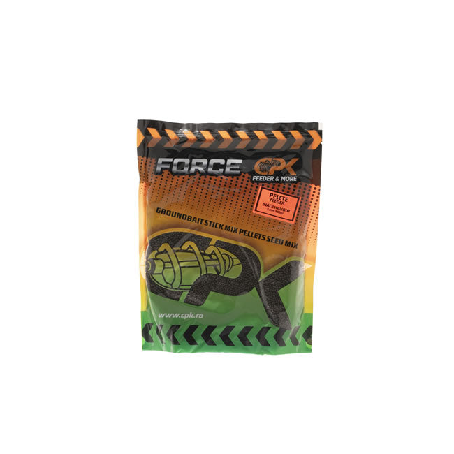 PELETE FEEDER CPK BLACK HALIBUT 2MM 800g 