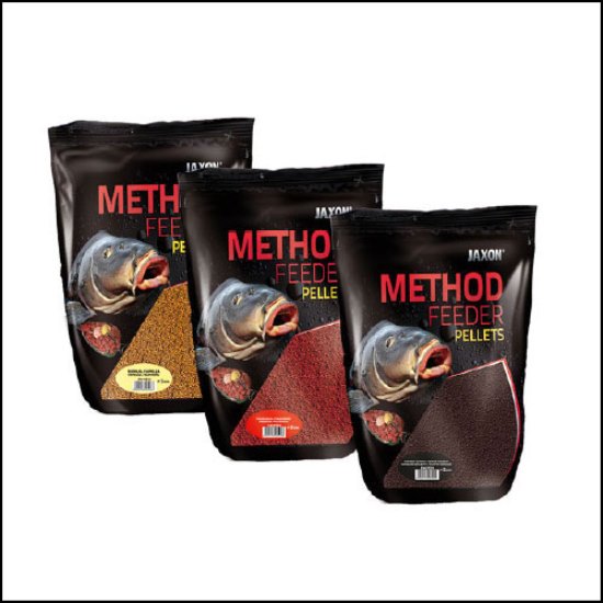 PELETE JAXON METHOD FEEDER RED HALIBUT 4mm 500g