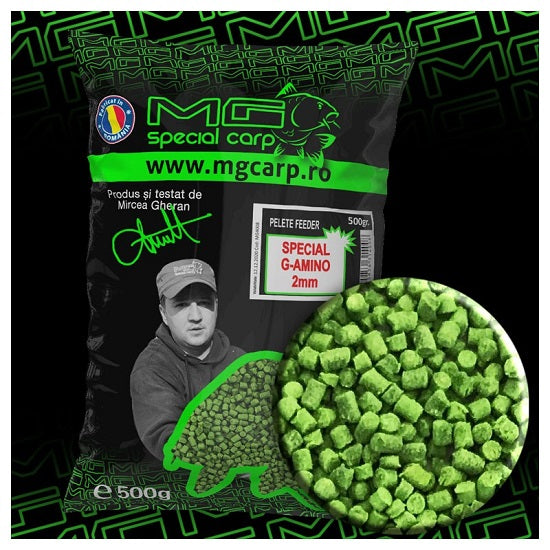 PELETE MG SPECIAL CARP FEEDER 2MM G-AMINO 500GR