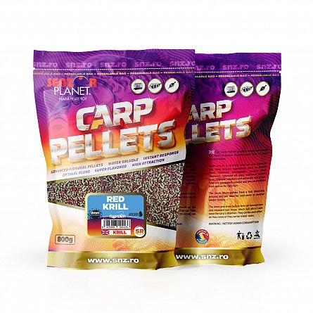 PELETE SENZOR PENTRU MOMITOR RED KRILL 2mm 800g