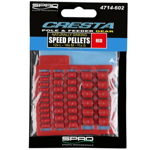 PELLETE CRESTA ARTICIFCIALE RED 39 BUC 