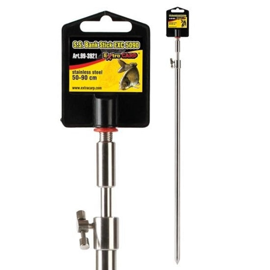 PICHET TELESCOPIC INOX EXTRA CARP EXTRA LARGE 75 120CM