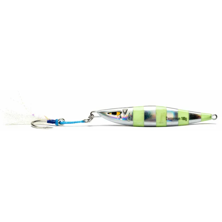 PILKER MUSTAD DAGGERMAN FULL CHROME 100G 20MM