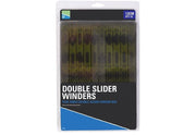 PLIOR PRESTON DOUBLE SLIDER WINDERS BOX 18cm Red 14buc/set