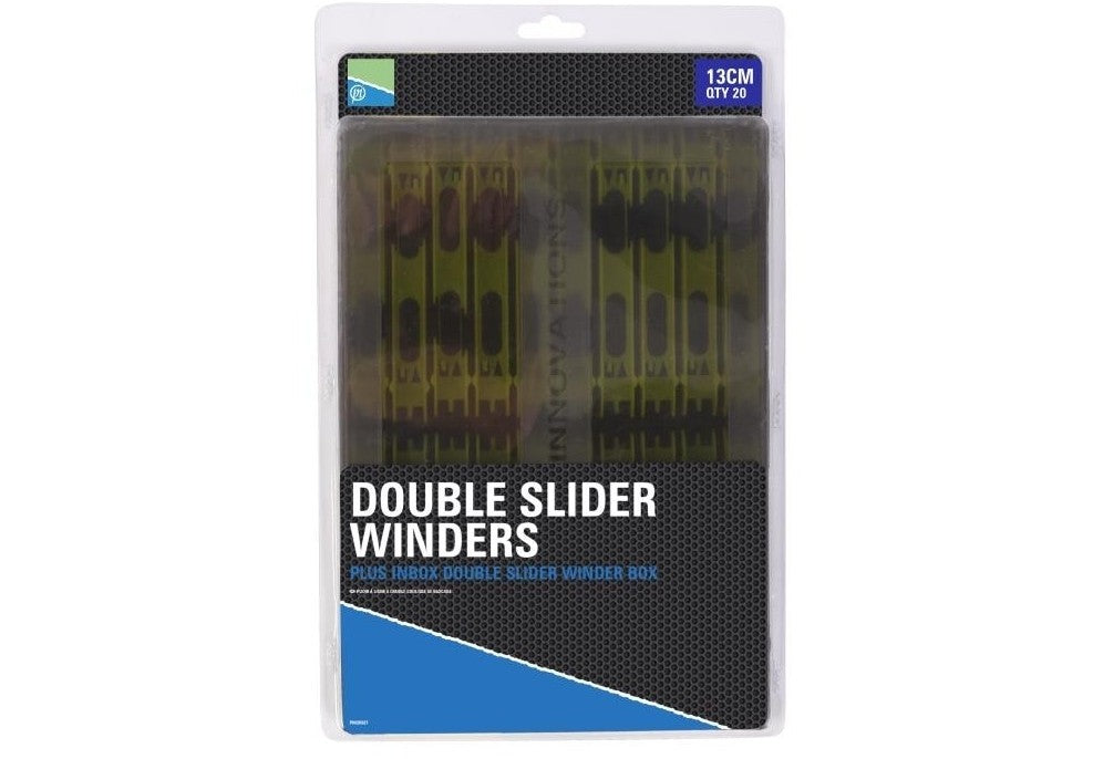PLIOR PRESTON DOUBLE SLIDER WINDERS BOX 18cm Red 14buc/set