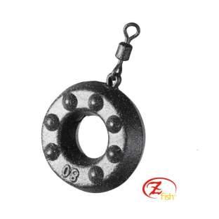 PLUMB ROTUND ZFISH CU VARTEJ-RING LEAD 100Gr