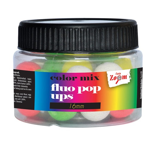 POP UP CARP ZOOM FLUO 50gr Color Mix