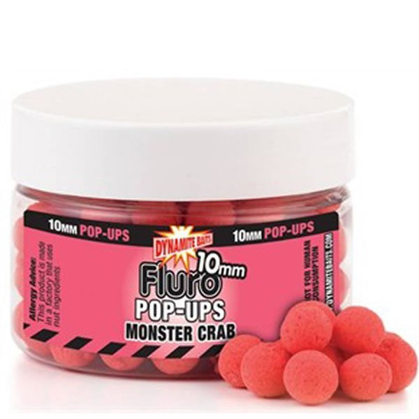 POP-UP DYNAMITE BAITS FLUORO MONSTER CRAB 15MM