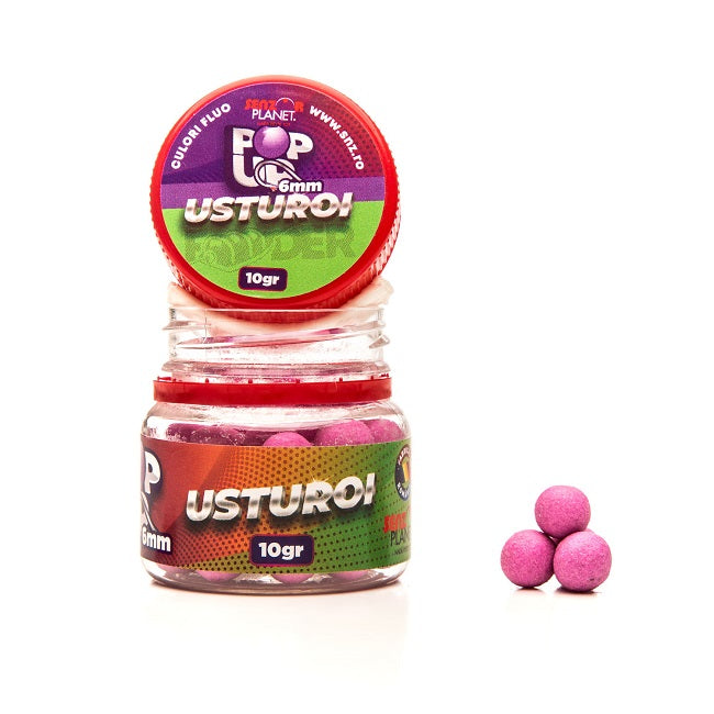 POP-UP SENZOR CAPSUNA ROSU 6mm 10g