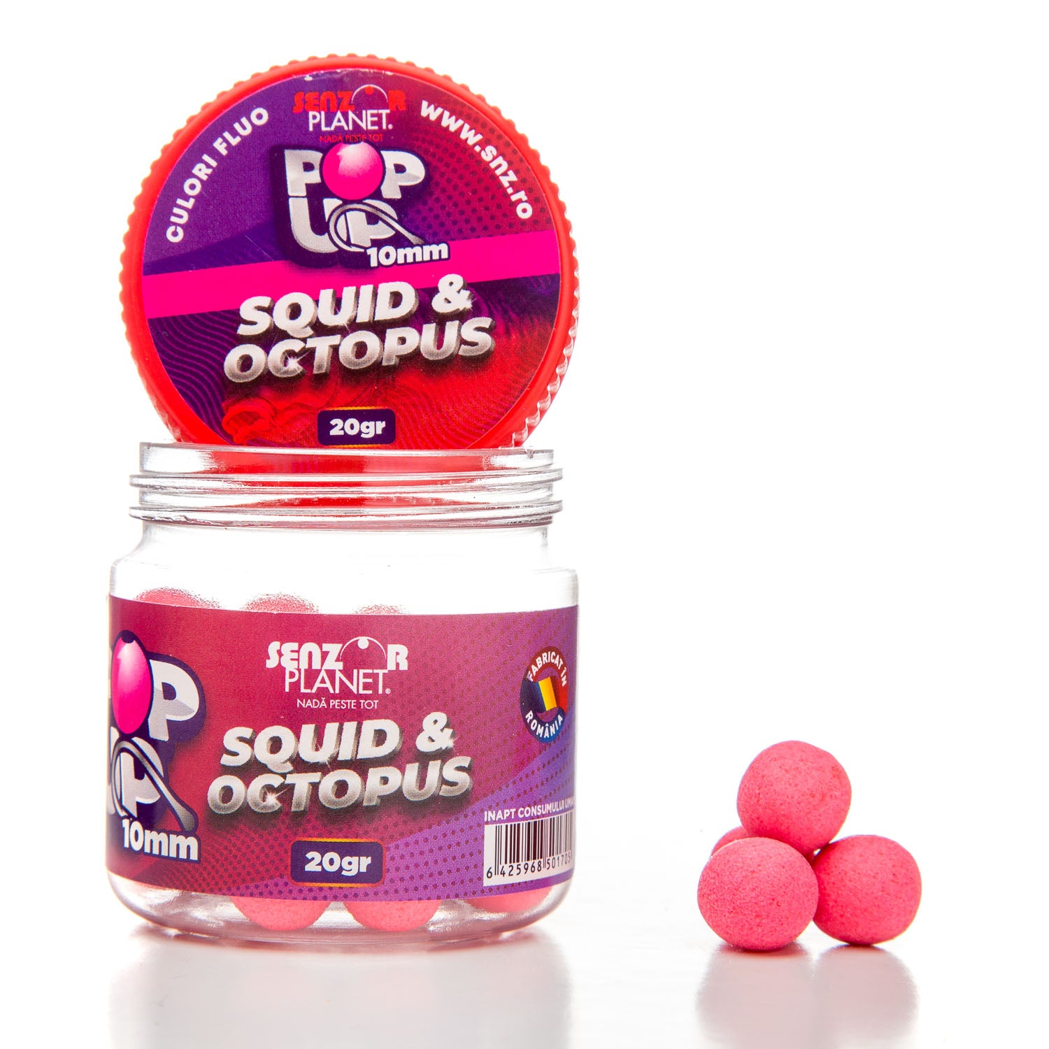 POP-UP SENZOR SQUID OCTOPUS 10mm 30buc.