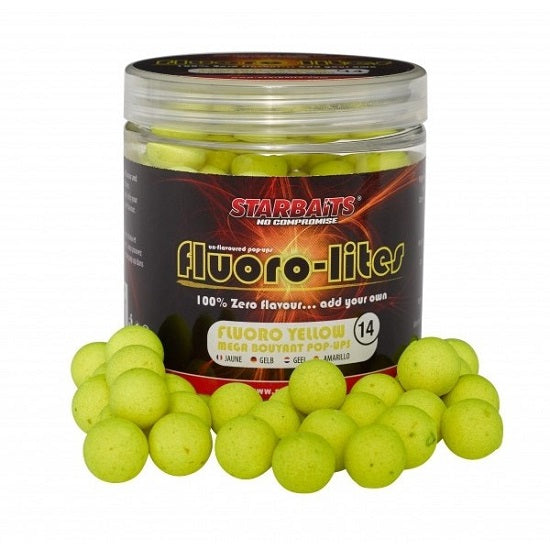POP-UP STARBAITS FLUORO LITE YELLOW 14MM/80G  
